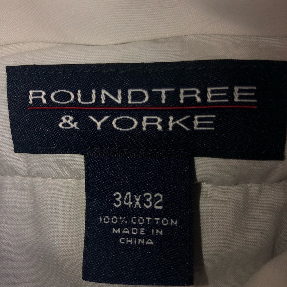 Men’s dress pants dark khaki size 34 x 32
